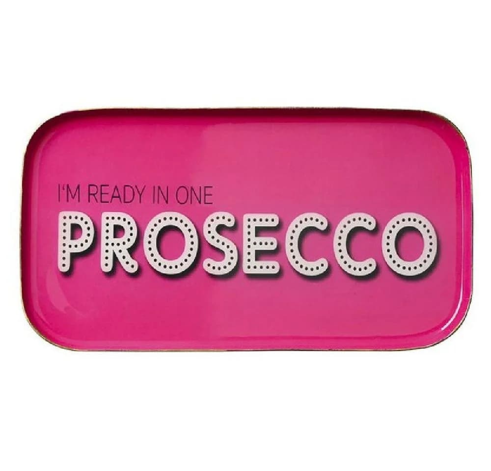 Giftcompany Dekotablett Love Trays I'm ready in one Presecco - Bild 2