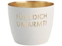 Giftcompany Windlicht Madras Weiß Gold Bild 2