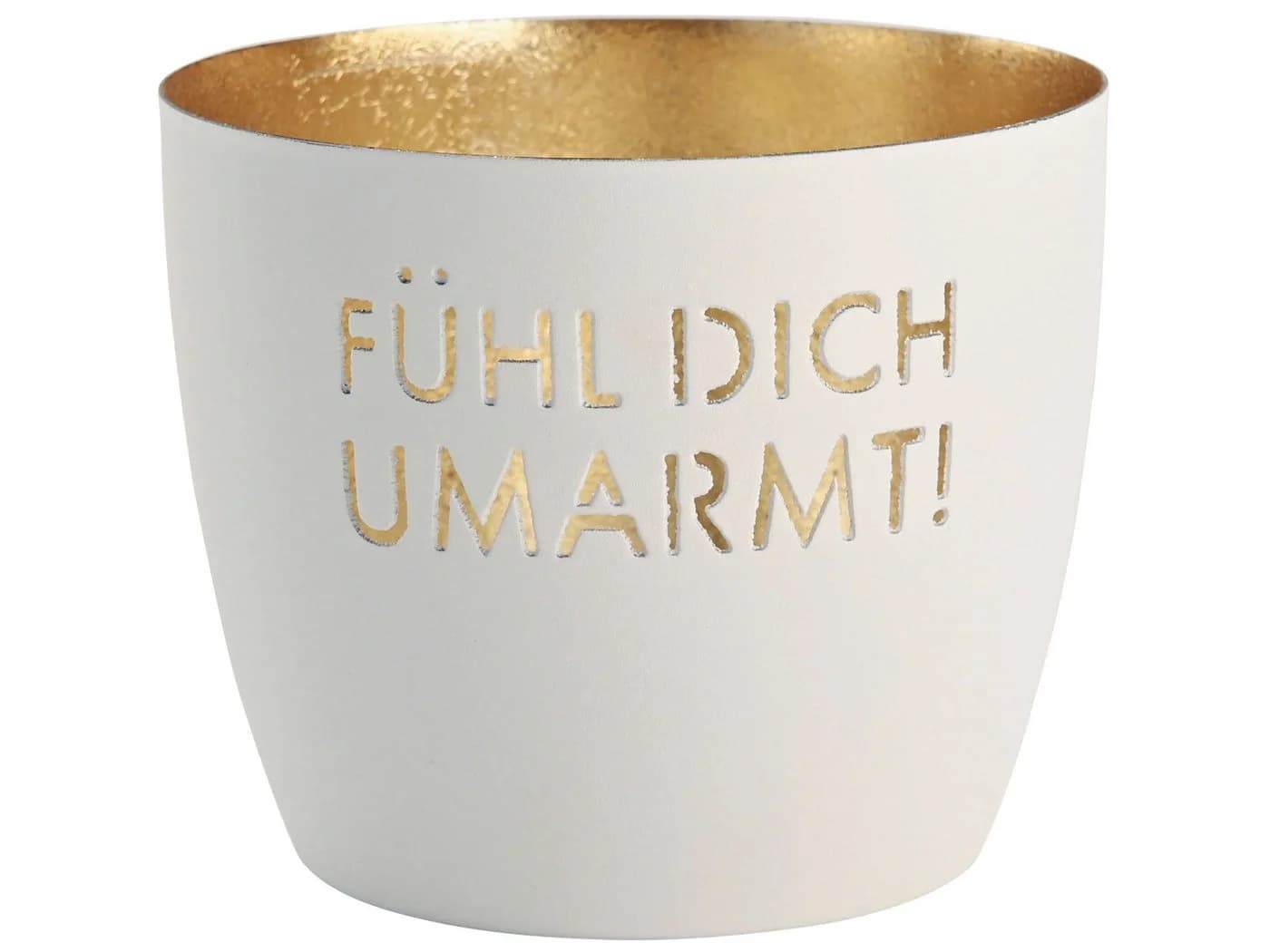 Giftcompany Windlicht Madras Weiß Gold - Bild 2