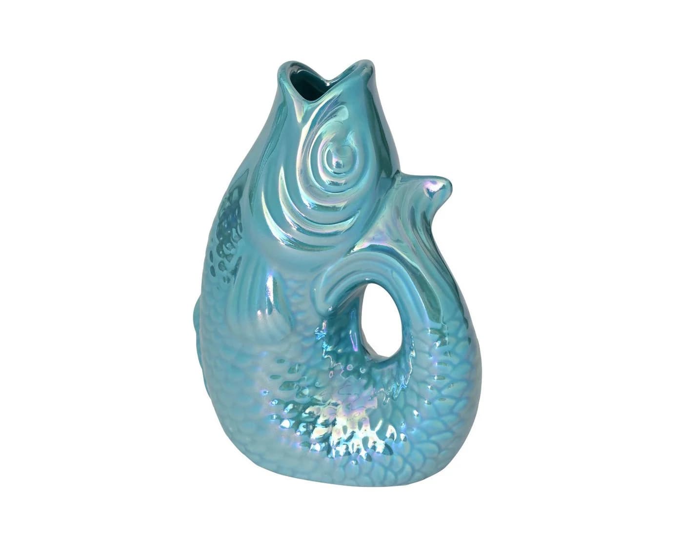 Giftcompany Monsieur Carafon Vase Fisch XS Bunt Steinzeug