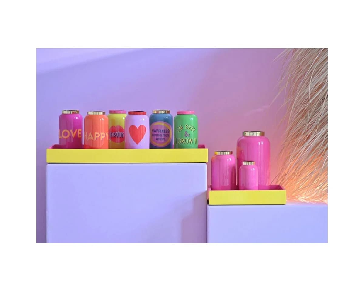 Giftcompany Dekovase Vase Saigon Happy - Bunt & Fröhlich