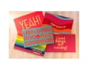 Giftcompany Fußmatte aus Kokosfasern Be Happy Pink Bild 3