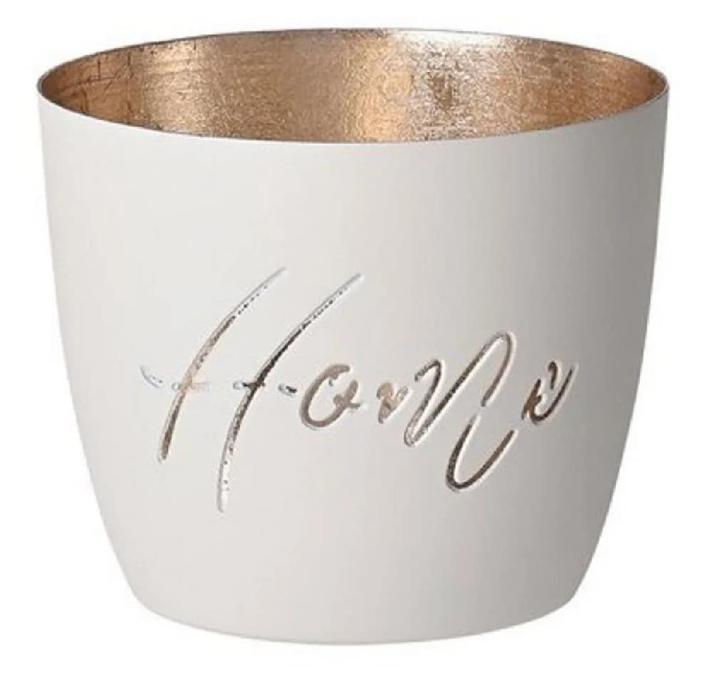 Giftcompany Windlicht Madras Home Weiß Gold - Bild 2