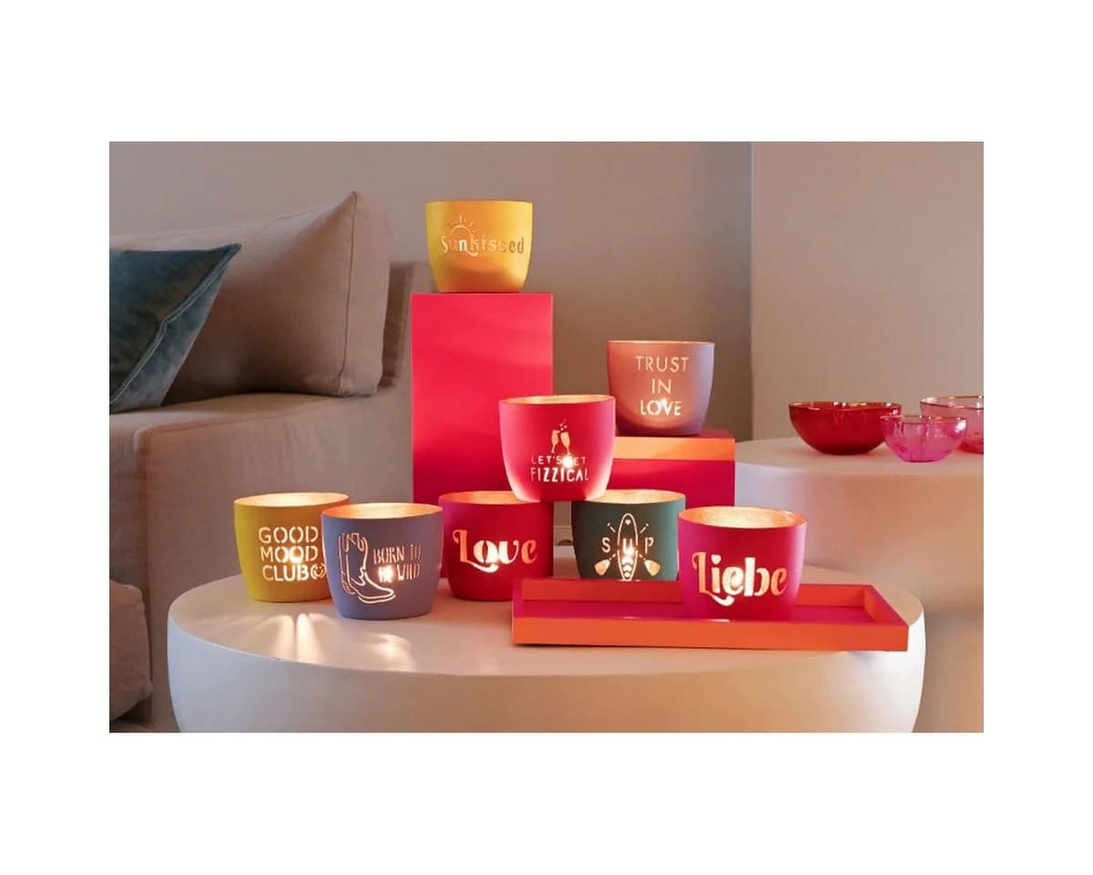 Giftcompany Windlicht Madras Home Weiß Gold - Bild 3