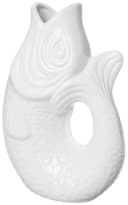 Giftcompany Monsieur Carafon Vase/Karaffe Fisch L weiss 2,7l Bild 2