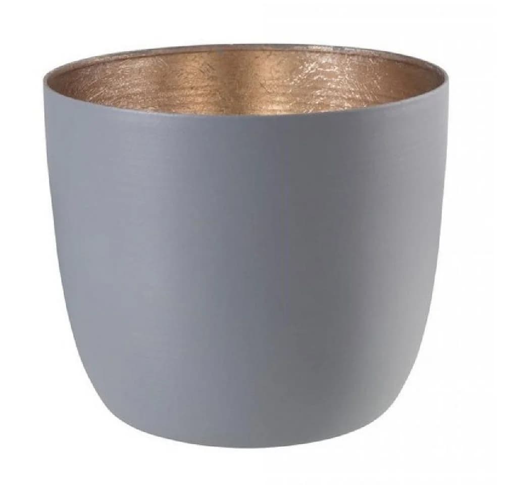 Giftcompany Kerzenhalter Madras Cool Grey Gold