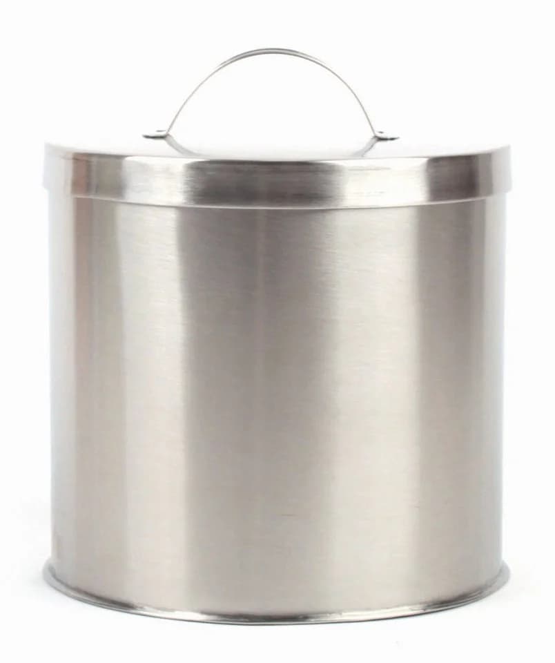 El Puente Aufbewahrungsbox Edelstahl Silber