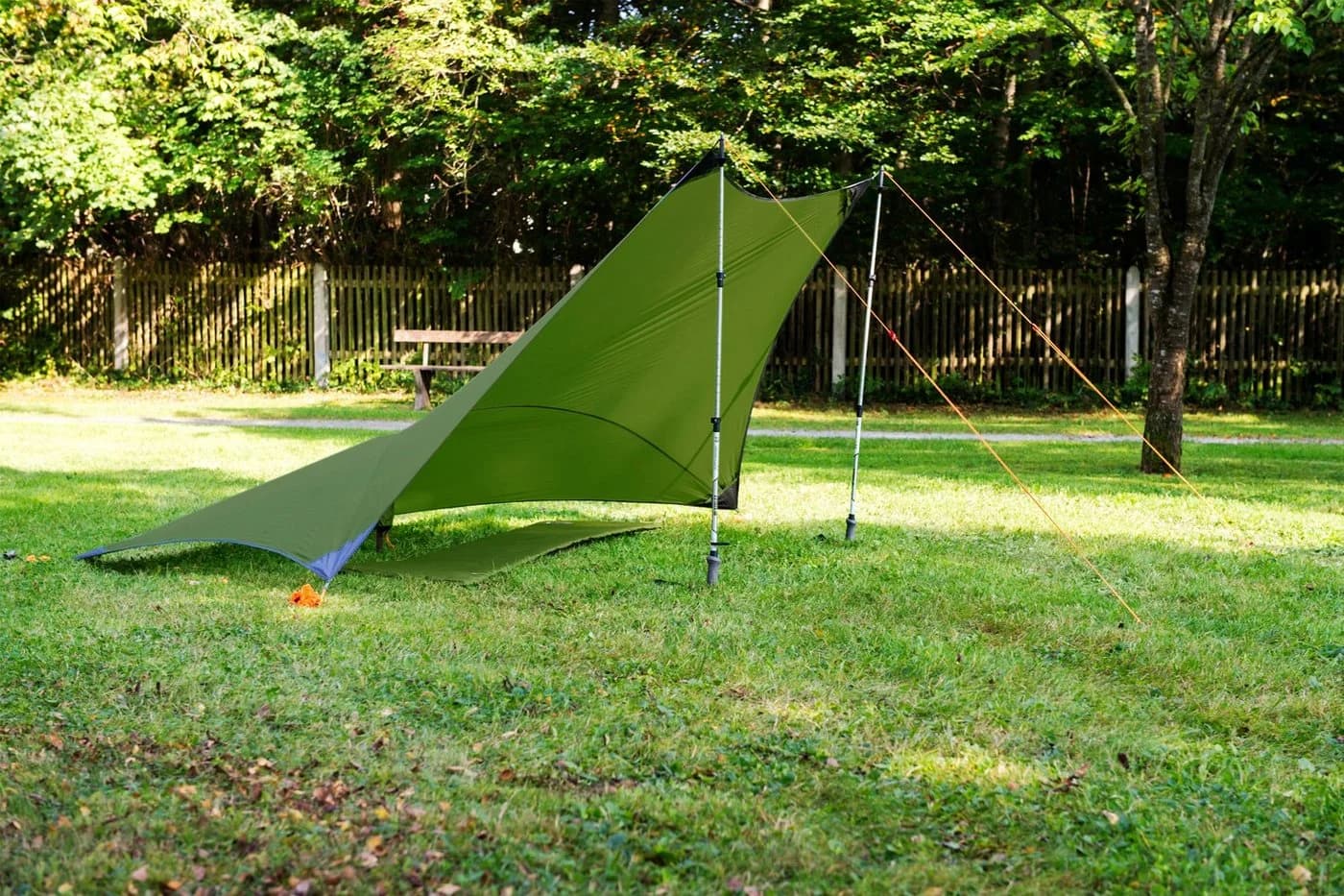 Amazonas Ultra-Light Traveller Tarp Regendach für Hängematten Grün - Bild 4
