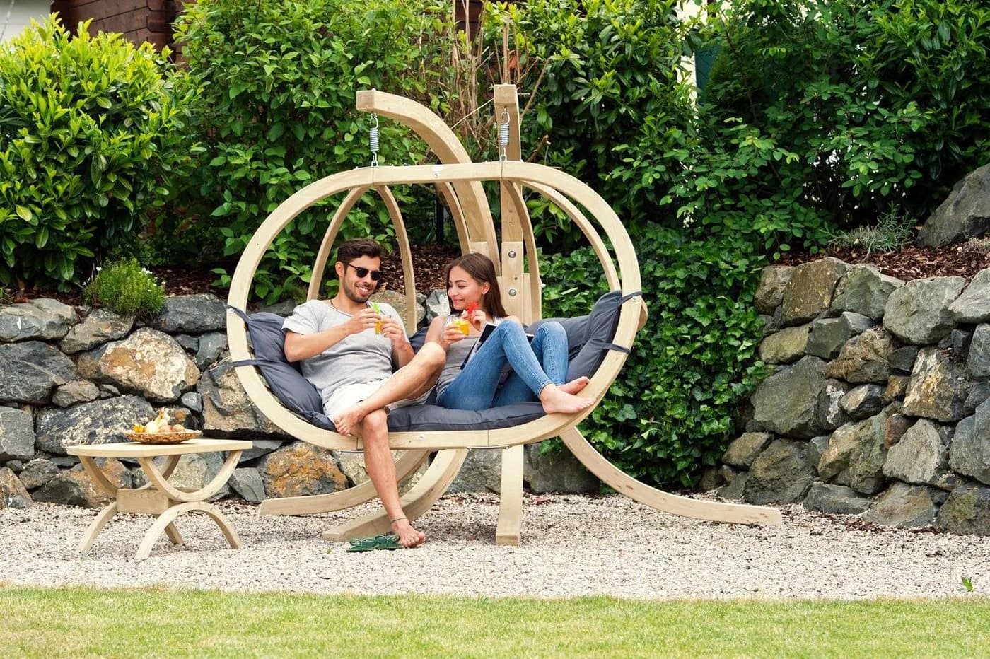 Amazonas Kissenbezug für Hängesessel Globo Royal Chair & Siena Due Grau Agora