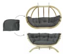 Amazonas Kissenbezug für Hängesessel Globo Royal Chair & Siena Due Grau Agora Bild 2