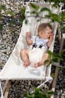Amazonas Koala Babyhängematte Royal-Set mit Holzgestell & Inlay Grau Bild 5