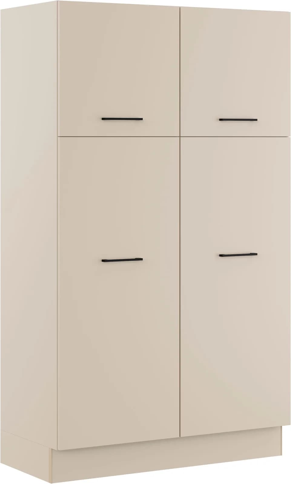 Mehrzweckschrank-Set IMPULS KÜCHEN Warschau Kieselgrau Vintage Eiche