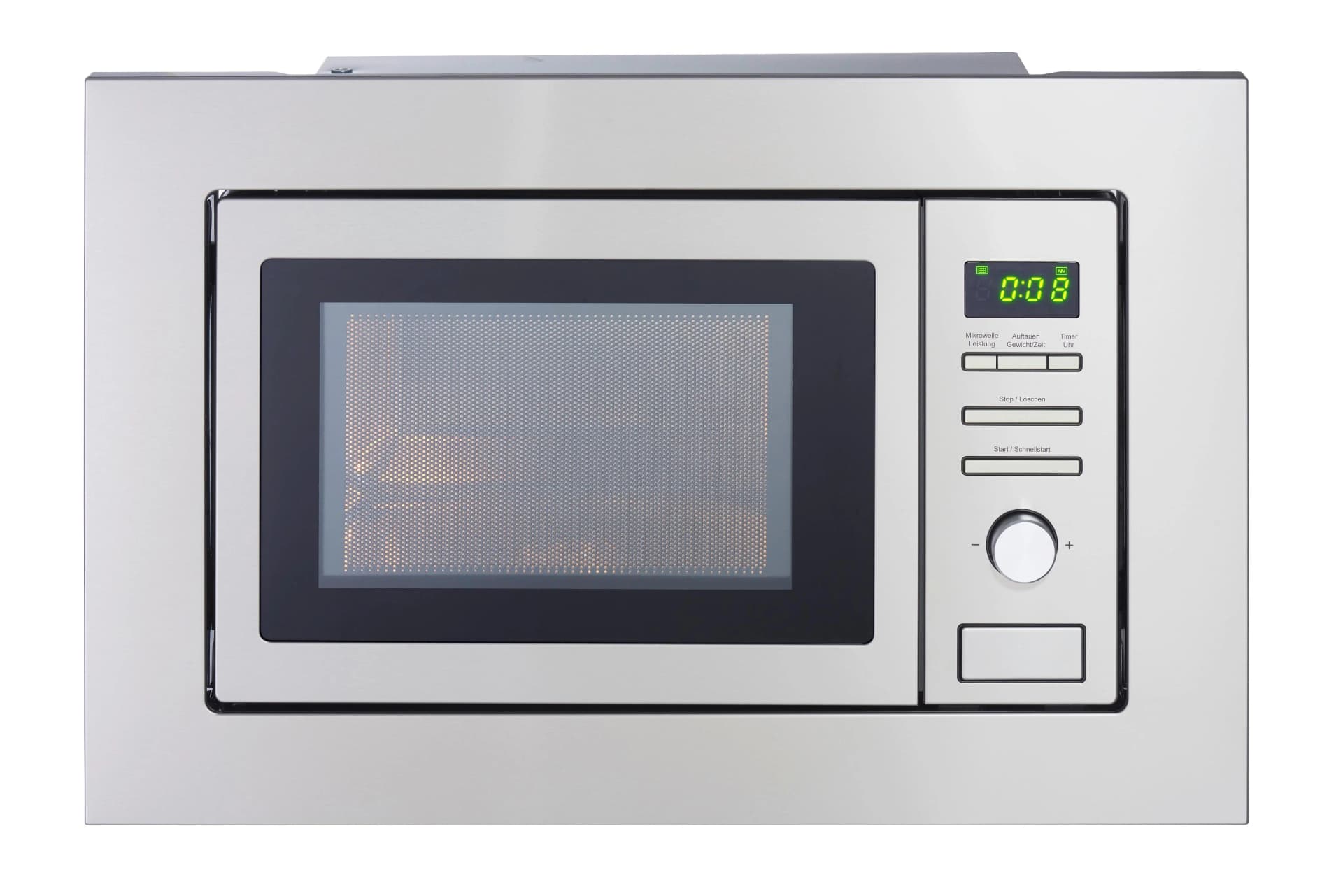 PKM Einbaumikrowelle MW820EBM Edelstahl 800Watt 20 Liter - Bild 2