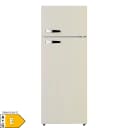PKM Kühl-Gefrierkombination GK210-2 CR Retro Creme 206L Bild 1