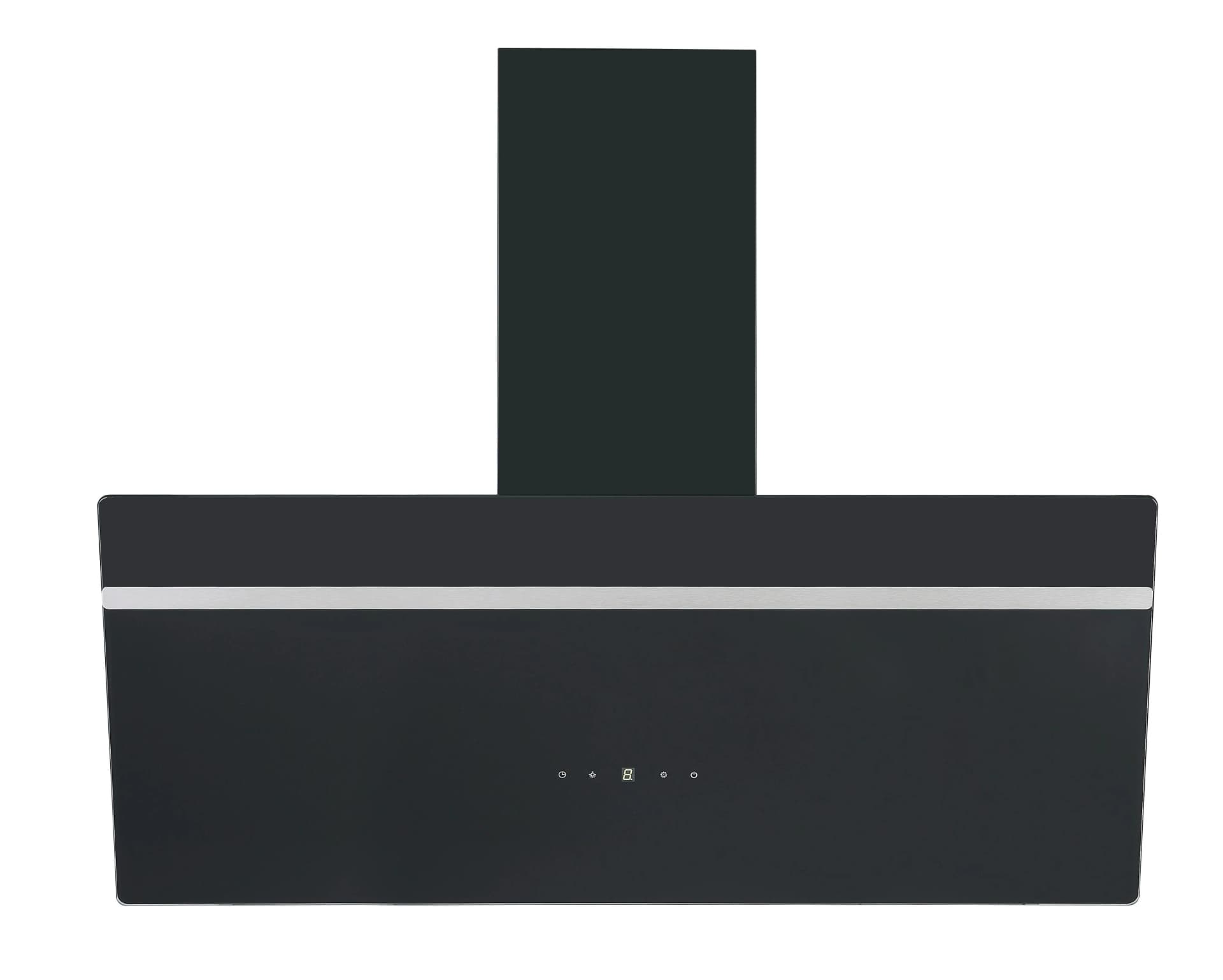 PKM Kopffreihaube S20-90ABTH 90cm Schwarz Glas Touch-Control