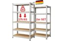 FAMEX Schwerlastregal Steckregal Metall 175 kg pro Ebene Bild 2