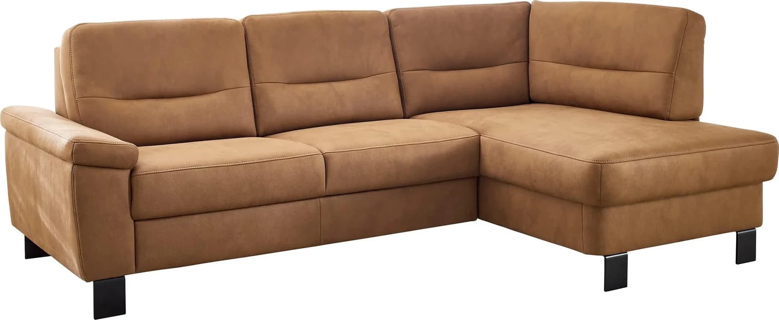 Ecksofa DIE PLANBAR "PP-PF23172" Zimt Federkern-Polsterung