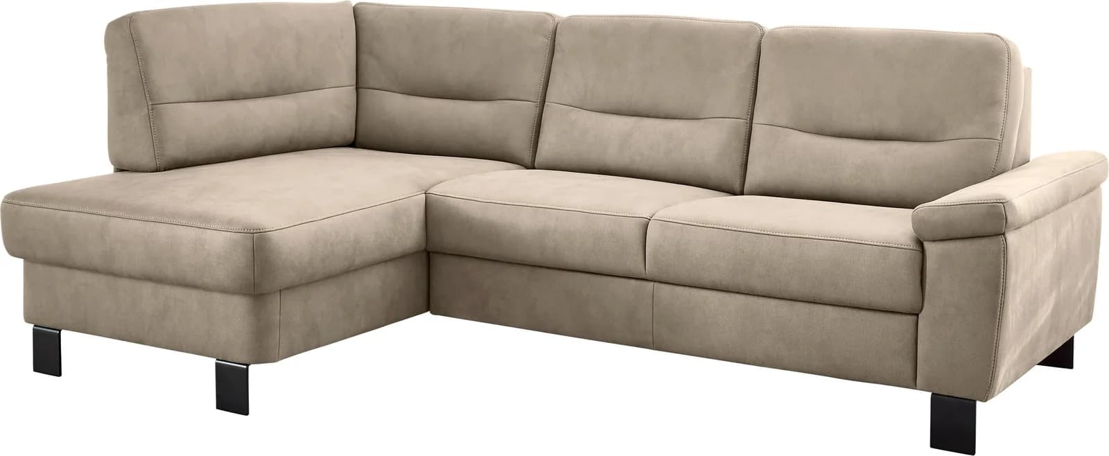 Ecksofa DIE PLANBAR "PP-PF23172" Mandel