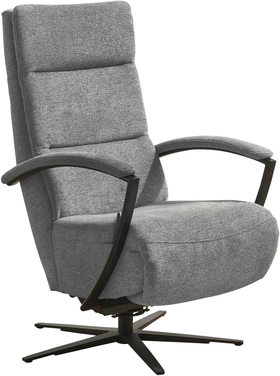 Relaxsessel DIE PLANBAR Cyber Grau mit Relaxfunktion und Drehfunktion