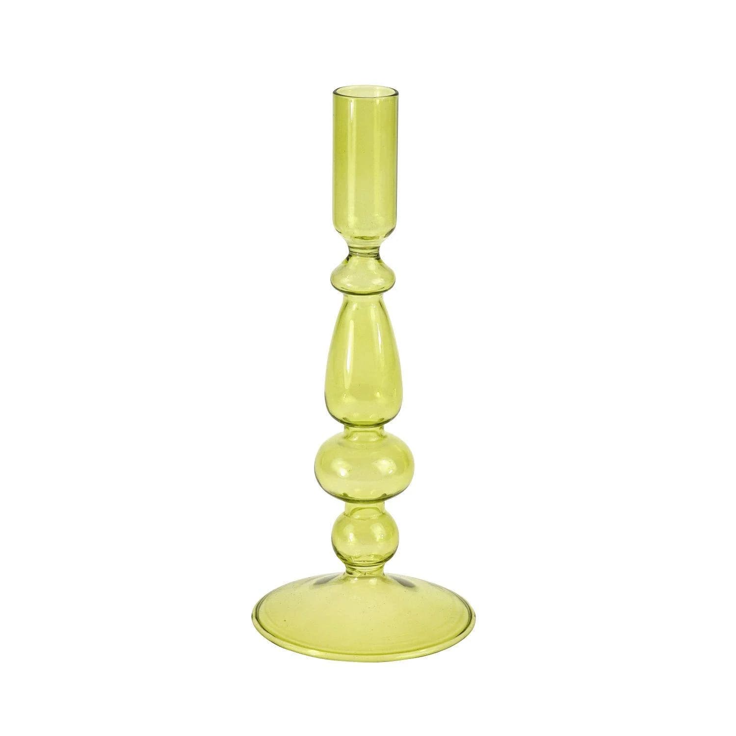 Kerzenhalter SANDY Glas Grün
