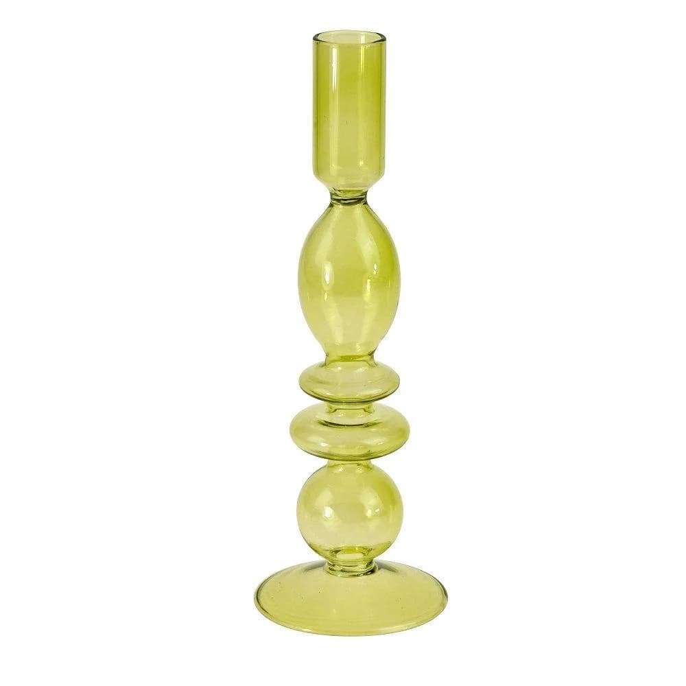Kerzenhalter LEA Grün Glas