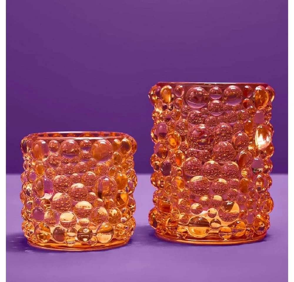Werner Voß Kerzenhalter Bubble Orange 11,5cm
