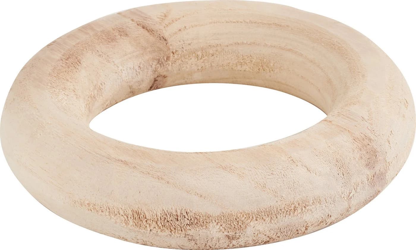 VBS Dekoobjekt Holzring Naturbelassen 19 oder 28 cm