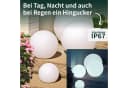VERDOBA LED Kugelleuchte Innen & Außen mit Akku - Weiß Bild 1