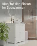 shelfmade Badunterschrank Marbella Weiß Landhausstil Bild 1