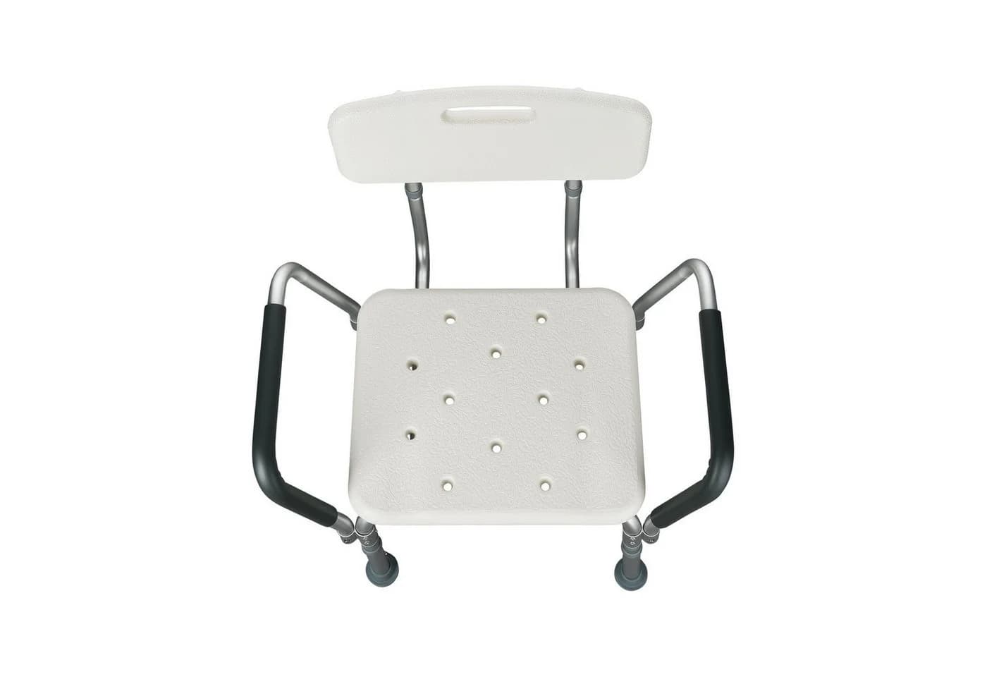 flexilife Duschhocker mit Rückenlehne und Armlehne weiß - Bild 4
