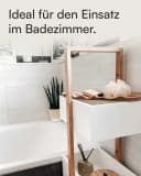 shelfmade Badregal Schmales Standregal mit 3 Ablagefächern Bild 5