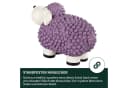 VERDOBA Gartenfigur Mini Schaf Polyresin Pastell Violett Bild 5