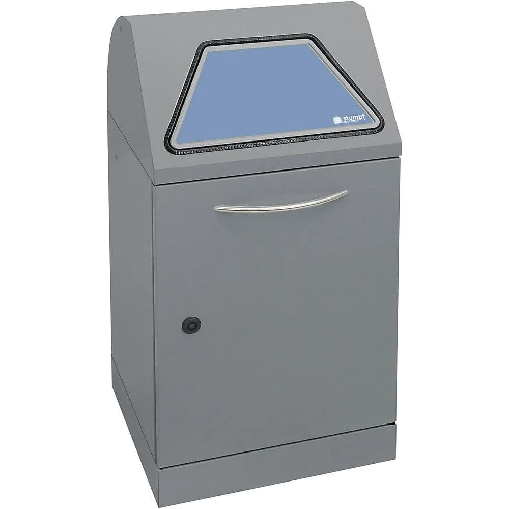 Stumpf Sortsystem Modul-Vario 45, graualu-struktur, verzinkter Innenbehälter, 45 Liter