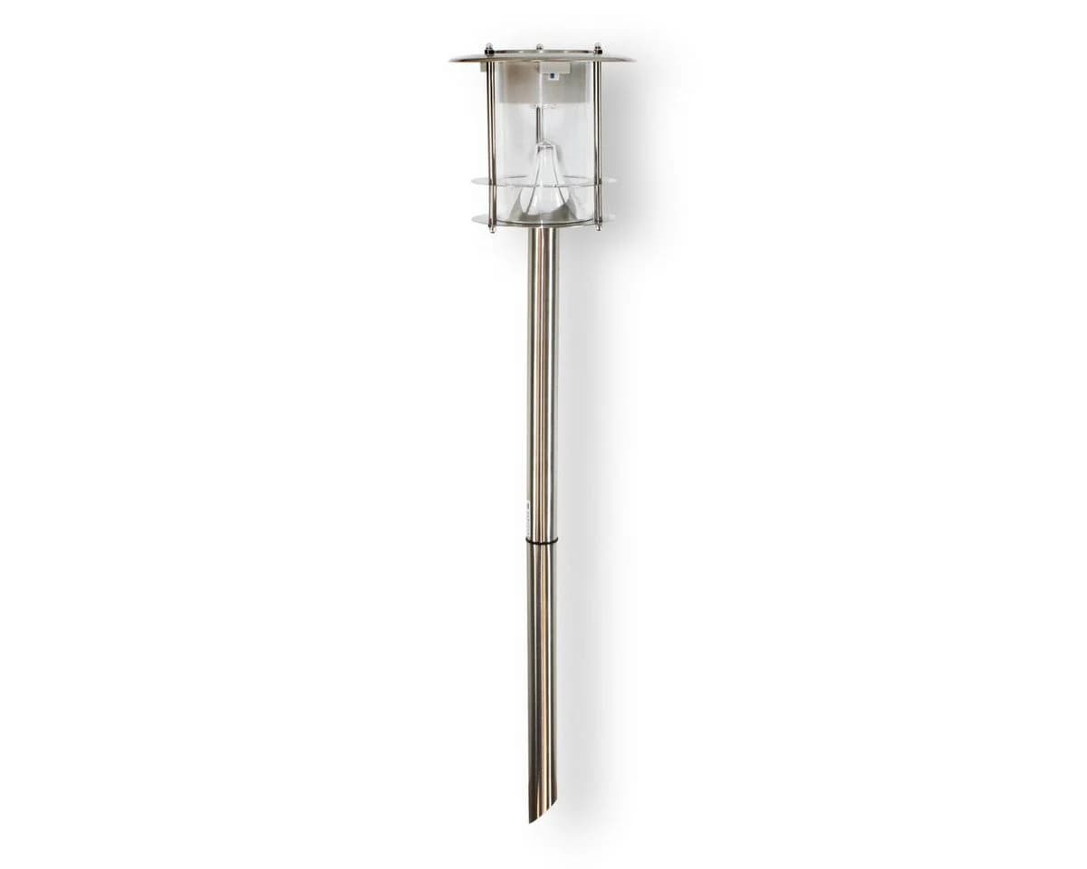 colourliving Solar Gartenleuchte Edelstahl 6 LED kaltweiss - Bild 2