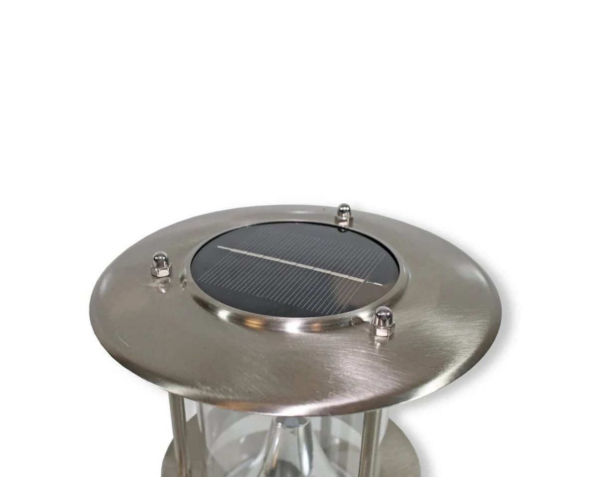 colourliving Solar Gartenleuchte Edelstahl 6 LED kaltweiss - Bild 3