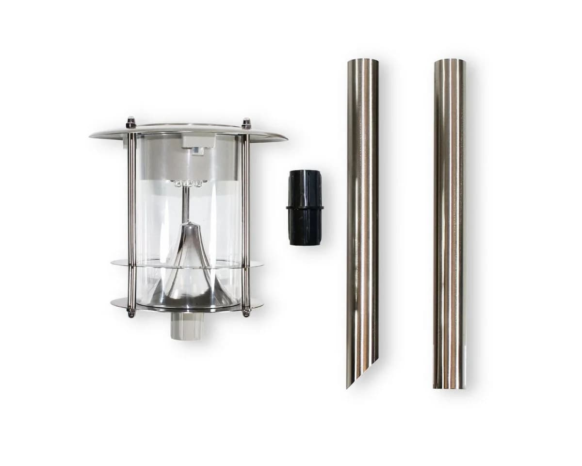 colourliving Solar Gartenleuchte Edelstahl 6 LED kaltweiss - Bild 4