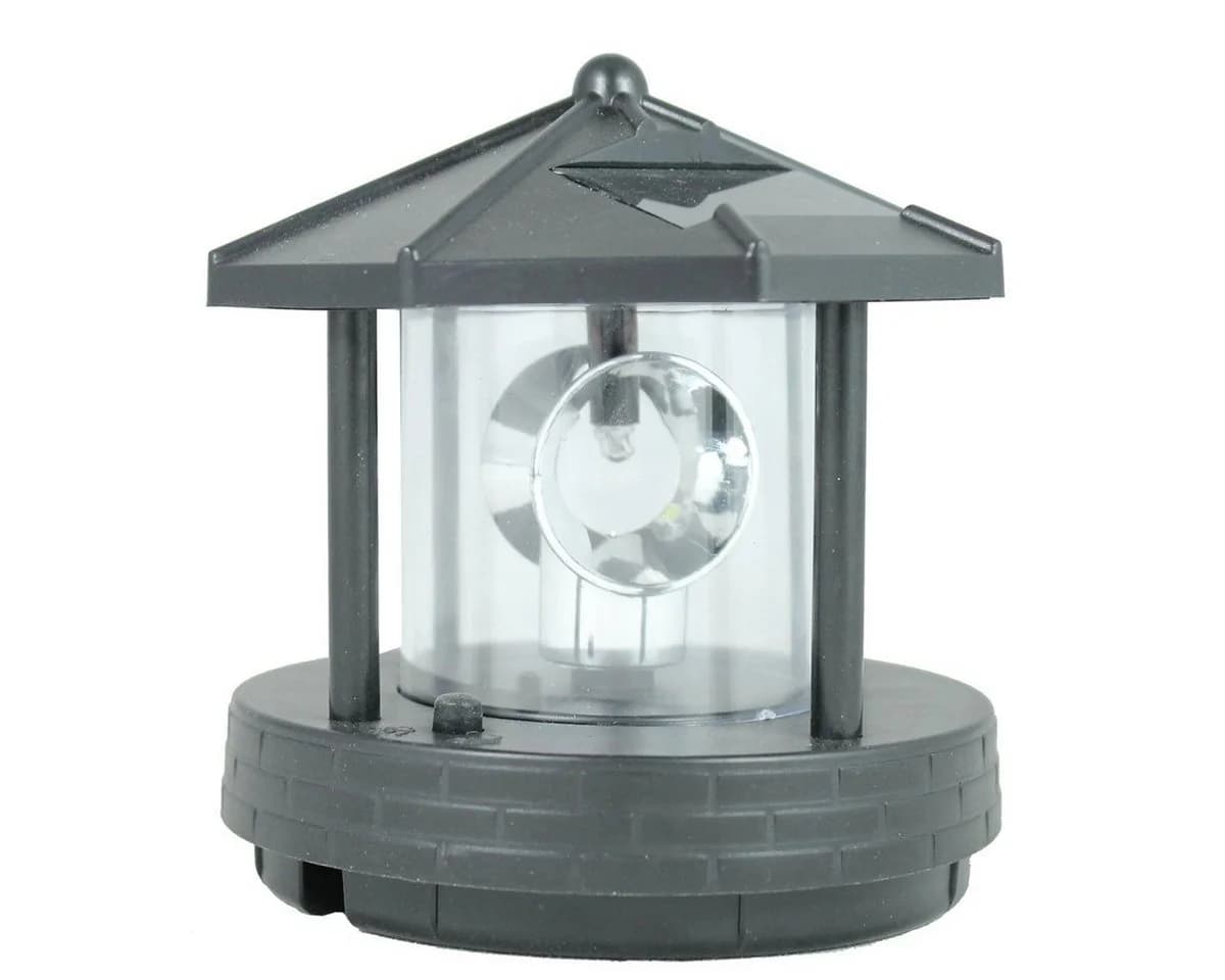 colourliving Ersatz Solar Leuchtkopf Roter Sand Schwarz