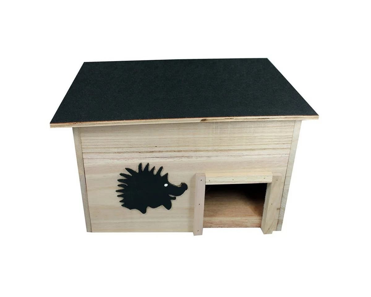 colourliving Igelhaus FSC Holz mit Katzenschutz - Bild 3