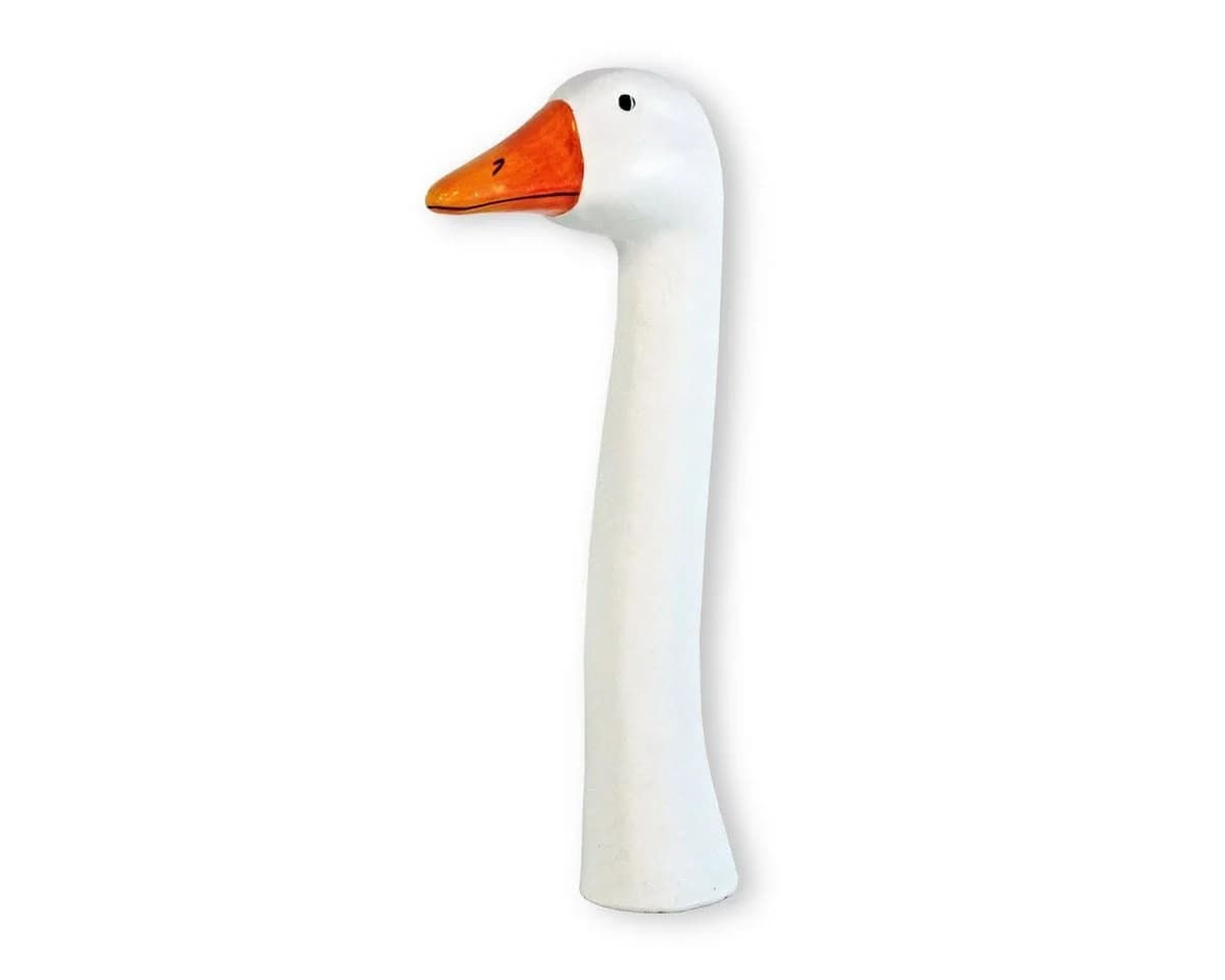 colourliving Gänsefigur Gänsekopf Gartenstecker 36cm - Bild 2