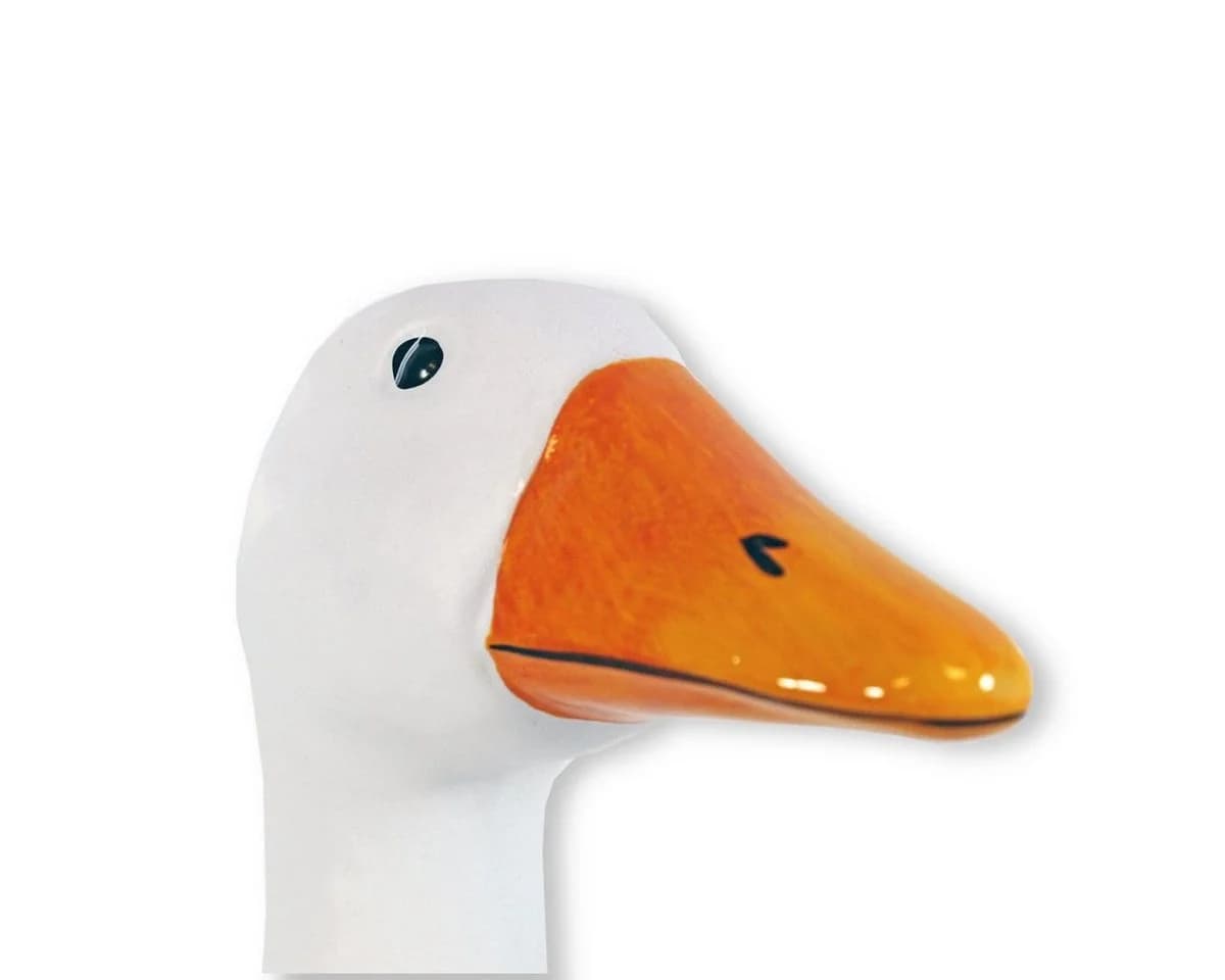 colourliving Gänsefigur Gänsekopf Gartenstecker 36cm - Bild 3