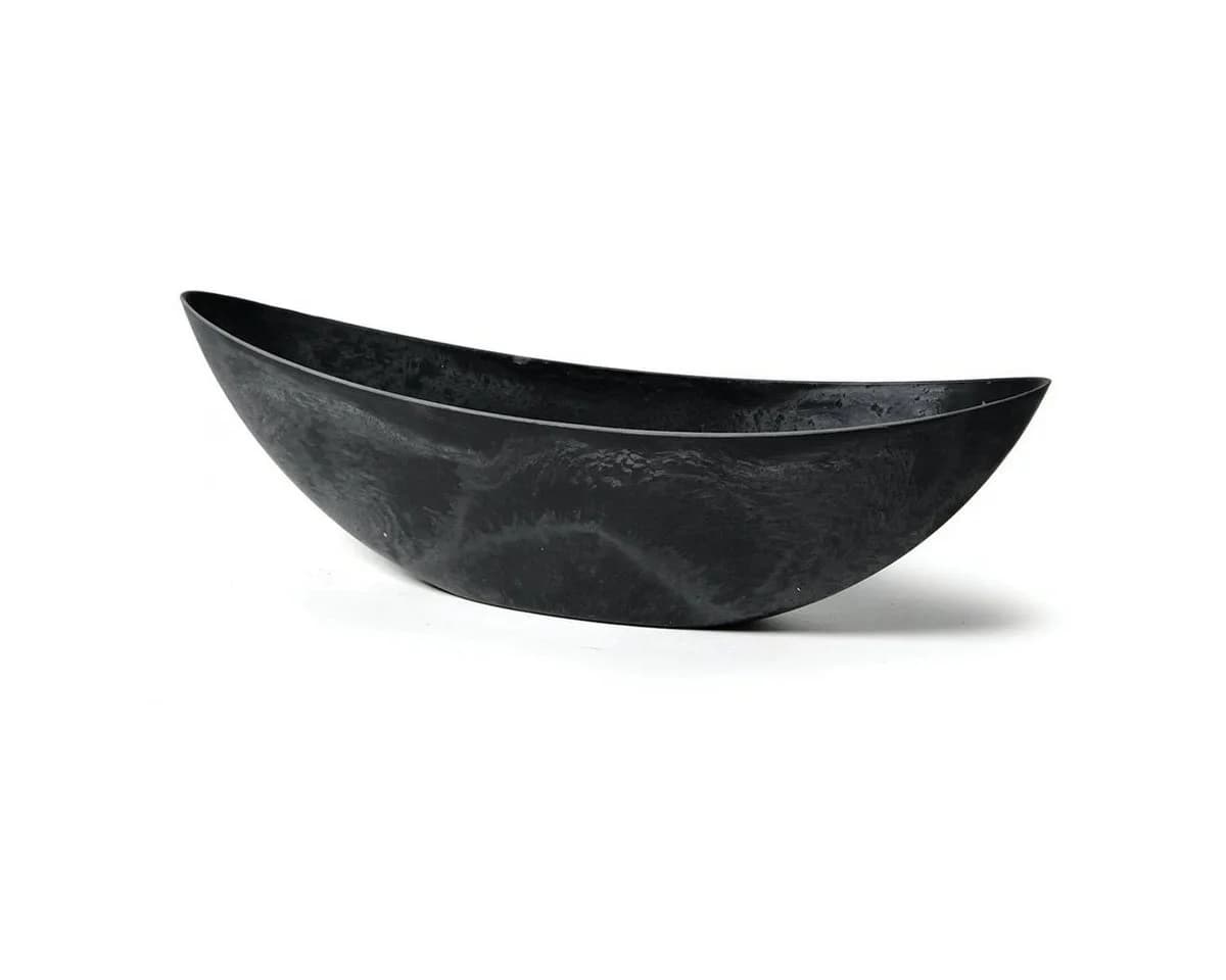 colourliving Pflanzschale Boat XL Anthrazit Recycelter Kunststoff - Bild 2