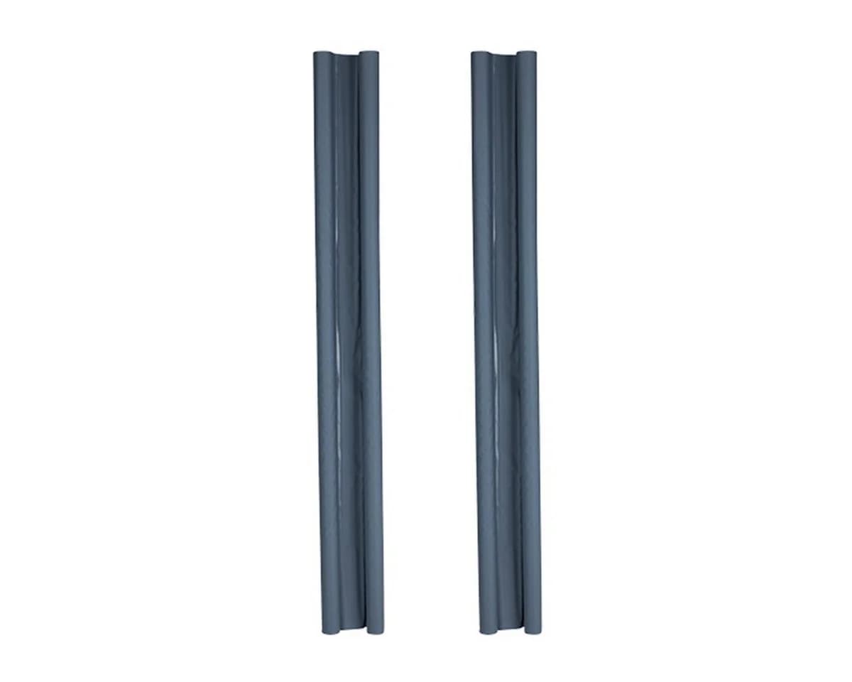 colourliving Zugluftstopper 2er Set Grau Kunststoffgewebe - Bild 4