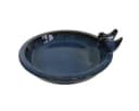 colourliving Vogeltränke Noble 30 cm Antik-Blau Keramik Bild 3