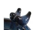 colourliving Vogeltränke Noble 30 cm Antik-Blau Keramik Bild 4