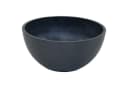 colourliving Blumentopf Pflanzkübel "BOWL" Ecostone Schwarz Recyclingmaterial Bild 2