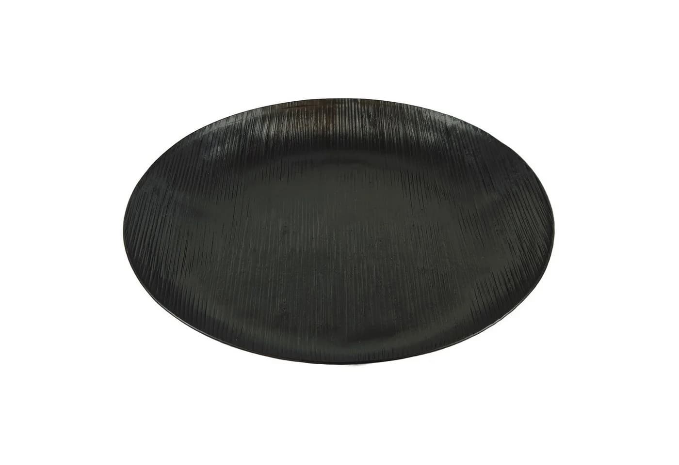 colourliving Dekotablett Schwarz Aluminium - Bild 2