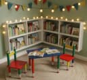 colourliving Kindertischgruppe Bleistift bunt - farbenfrohes Kindermöbel Set Bild 5