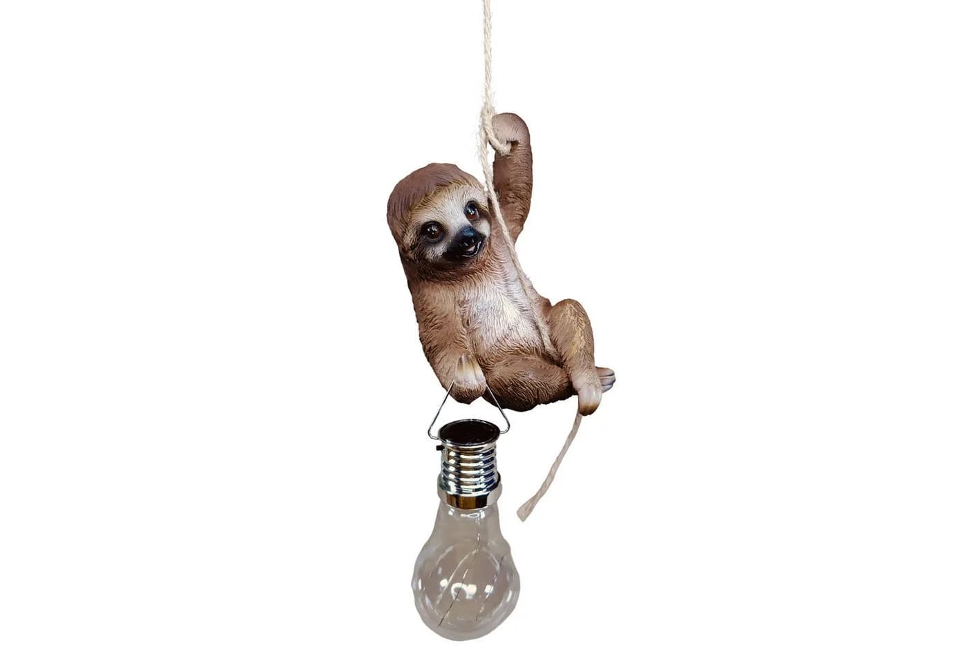 colourliving Solar-Gartenfigur Faultier LED-Dekoleuchte - Bild 5