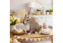 colourliving Osterhase Realistische Hasenfigur Garten Wohnbereich Osterdeko Bild 3