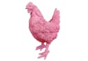 colourliving DekoDiven Huhn Figur Rosa Polyresin Bild 2